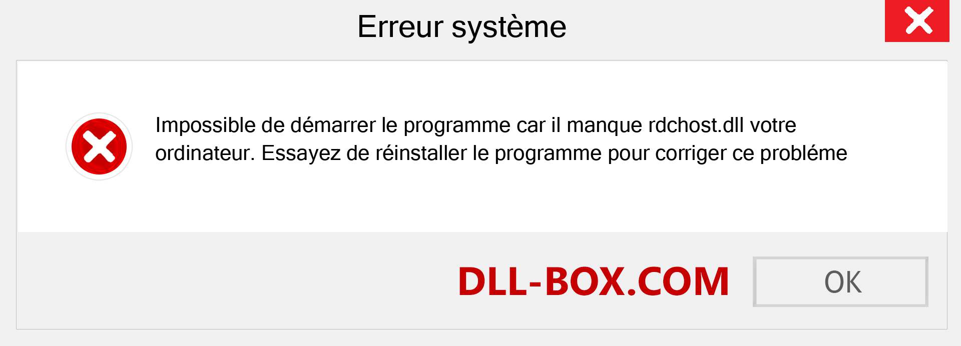 Le fichier rdchost.dll est manquant ?. Télécharger pour Windows 7, 8, 10 - Correction de l'erreur manquante rdchost dll sur Windows, photos, images